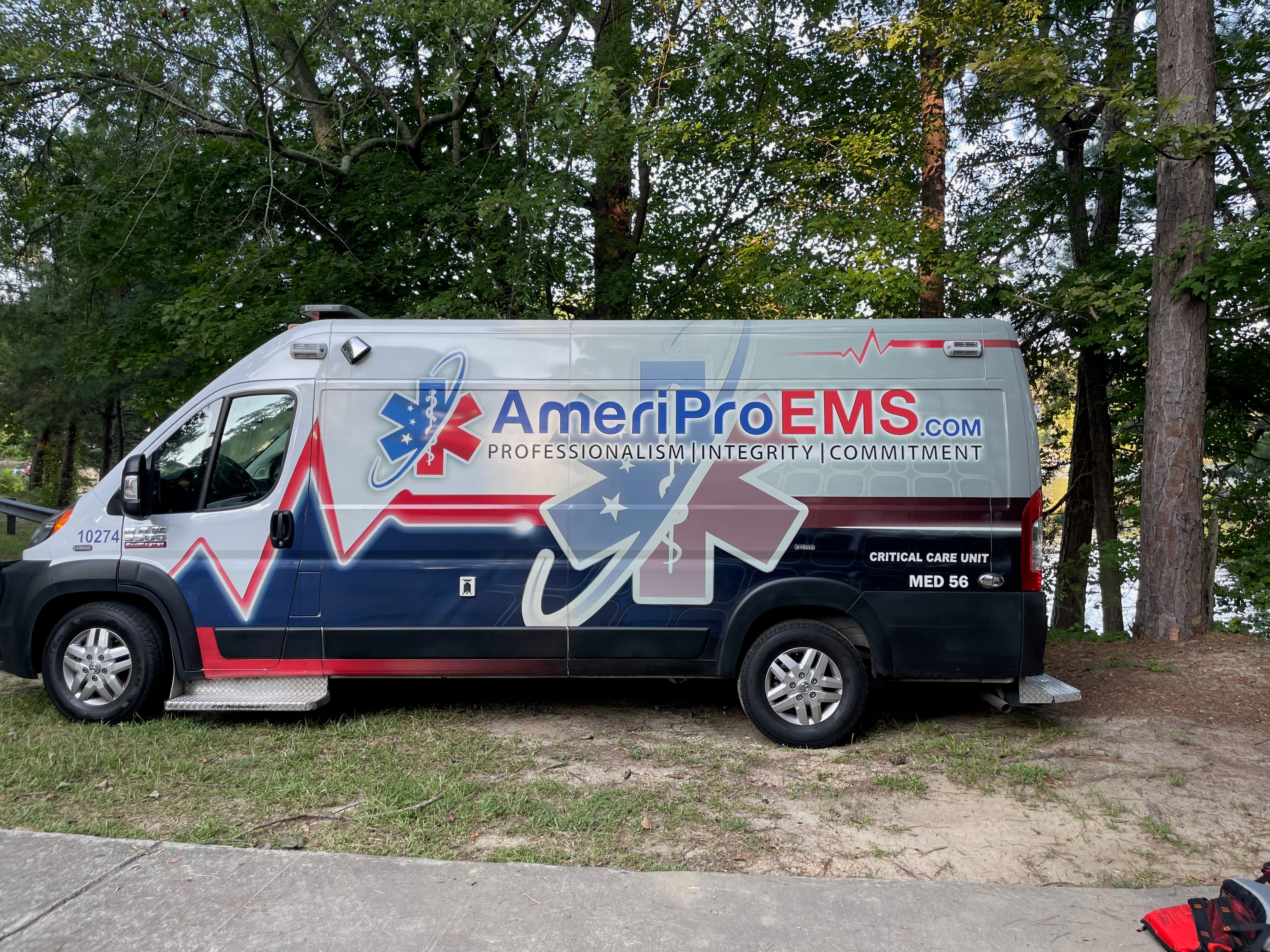 Participants high-fiving after completing the race
